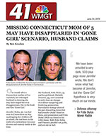 Click for pdf: Missing Connecticut mom of 5 may have disappeared in 'Gone Girl' scenario, husband claims