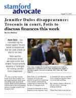 Click for pdf: Jennifer Dulos disappearance: Troconis in court, Fotis to discuss finances this week