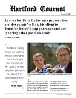 Click for pdf: Lawyer for Fotis Dulos says prosecutors are ‘desperate’ to link his client to Jennifer Dulos’ disappearance and are ignoring other possible leads