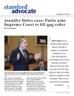 Click for pdf: Jennifer Dulos case: Pattis asks Supreme Court to lift gag order