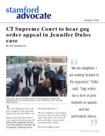 Click for pdf: CT Supreme Court to hear gag order appeal in Jennifer Dulos case