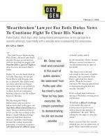 Click for pdf: 'Heartbroken' Lawyer For Fotis Dulos Vows To Continue Fight To Clear His Name