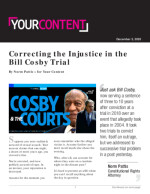Click for pdf: Correcting the Injustice in the Bill Cosby Trial