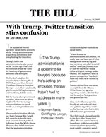 Click for pdf: With Trump, Twitter transition stirs confusion