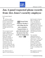 Click for pdf: Jan. 6 panel requested phone records from Alex Jones's security employee