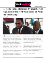 Click for pdf: R. Kelly judge slammed by members of legal community: ‘I want some of what she’s smoking’